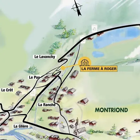 Alpstuga La Ferme A Roger Montriond